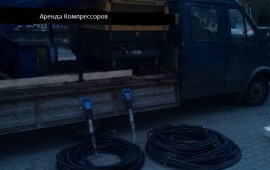 Аренда компрессора на базе газель