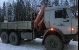 Аренда вездехода с манипyлятором КАМАЗ-43118