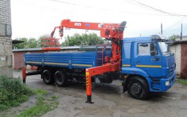 Аренда Манипулятора КАМАЗ - 65117 (6х4) Kanglim (Корея)