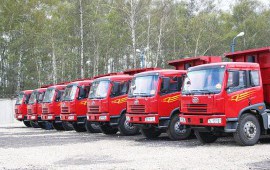 Услуги самосвалов FAW