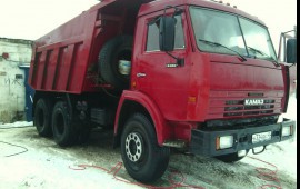 Услуги самосвала доставка сыпучих грузов камаз65115