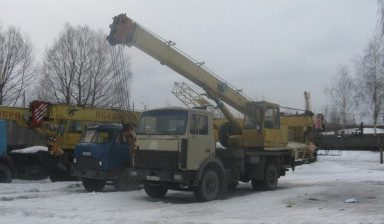 Аренда автокроана МАЗ-КС-35715 в Шатках