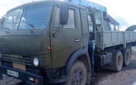 Аренда манипулятора КАМАЗ
