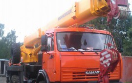 АВТОКРАН Вездеход 25т.