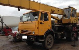 Аренда автокрана КАМАЗ