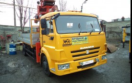 Аренда манипулятора КАМАЗА 4308