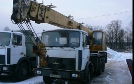 Аренда автокрана Машека КС 55727-1