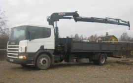 Услуги манипулятора HIAB