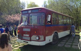 Аренда автобуса ЛИАЗ-677 ретро