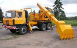 Услуги экскаватора УДС 114 на базе автомобиля TATRA 815