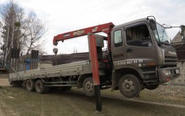 Услуги манипулятора ISUZI GIGA
