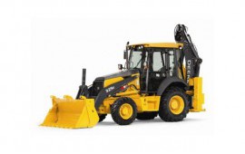 Аренда экскаватора погрузчика John Deere
