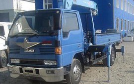 Нанять бортовой грузовик с краном