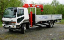 Аренда кран манипулятор Mitsubishi FUSO