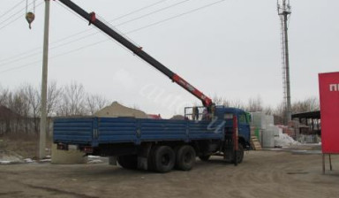 Аренда камаза с манипулятором в Кобринском