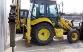 Аренда экскаватора погрузчика New Holland