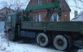 Аренда манипулятора КАМАЗ 53212