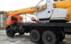 Автокран в аренду 25 тонн в Оренбурге