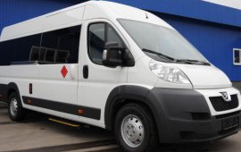 Аренда микроавтобуса Peugeot Boxer