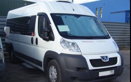 Аренда микроавтобуса Peugeot Boxer 17 мест
