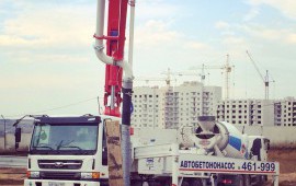 Автобетононасос услуги аренда