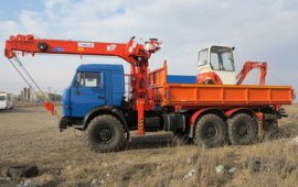 Аренда манипулятора КАМАЗ 43118 6х6