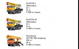 Аренда автокрана