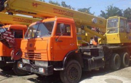 Аренда автокрана 16 т, и 25 т.