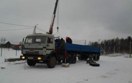 Аренда Манипулятора 20 тонн полуприцеп в Сергиевске