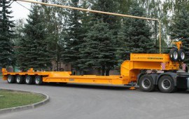 Перевозка строительной техники по Москве и Московской обл.