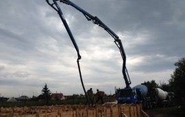 Аренда автобетононасоса с бочкой