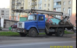 Аренда автовышки 18м телескоп
