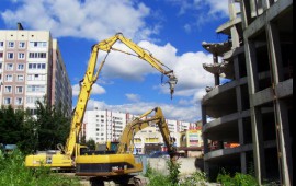 Экскаватор-разрушитель Caterpillar в аренду