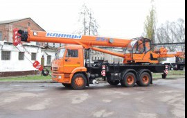 Аренда автокрана 25-35 тонн