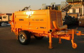 Продажа стационарных бетононасосов Cifa