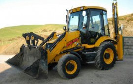 Аренда экскаватора погрузчика JCB