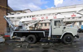 Аренда Авто вышки Зил АГП 22.04 три колена