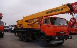 Автокран 25 т Услуги Аренда Заказ (собственник)