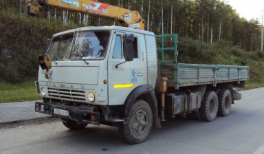 Аренда КАМАЗ- манипулятор 53212 в Керчи