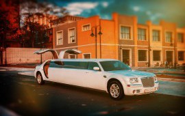 Аренда, прокат Лимузина Chrysler 300C GULL Wings