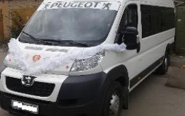 Заказ автобуса Пежо Боксер