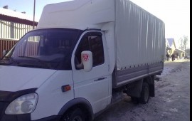 Грузоперевозки Газель-тент четыре метра