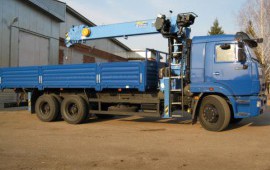 Сдам в аренду манипулятор КАМАЗ 65117 (7т)