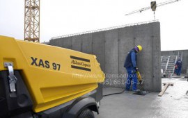Аренда компрессора Atlas copco xas47-97, Kaeser