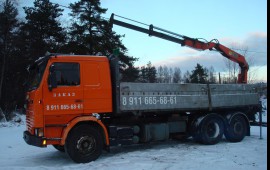 Аренда манипулятора scania