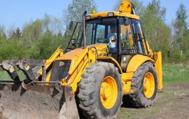 Все виды работ на JCB 4CX