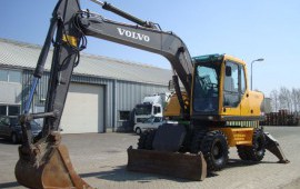 Аренда колесного экскаватора VOLVO EW 160