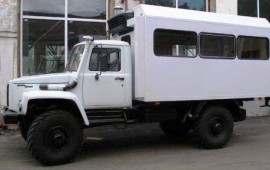 Перевозка на вахтовке Вездеход "Садко" (аренда)