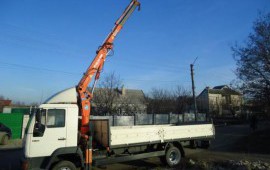 Услуги крана манипулятора