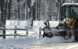 Уборка снега в Новосибирске